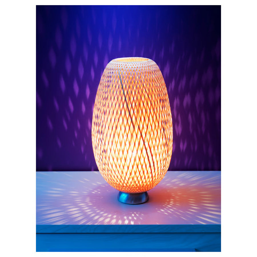 IKEA BÖJA Table lamp, bamboo/handmade