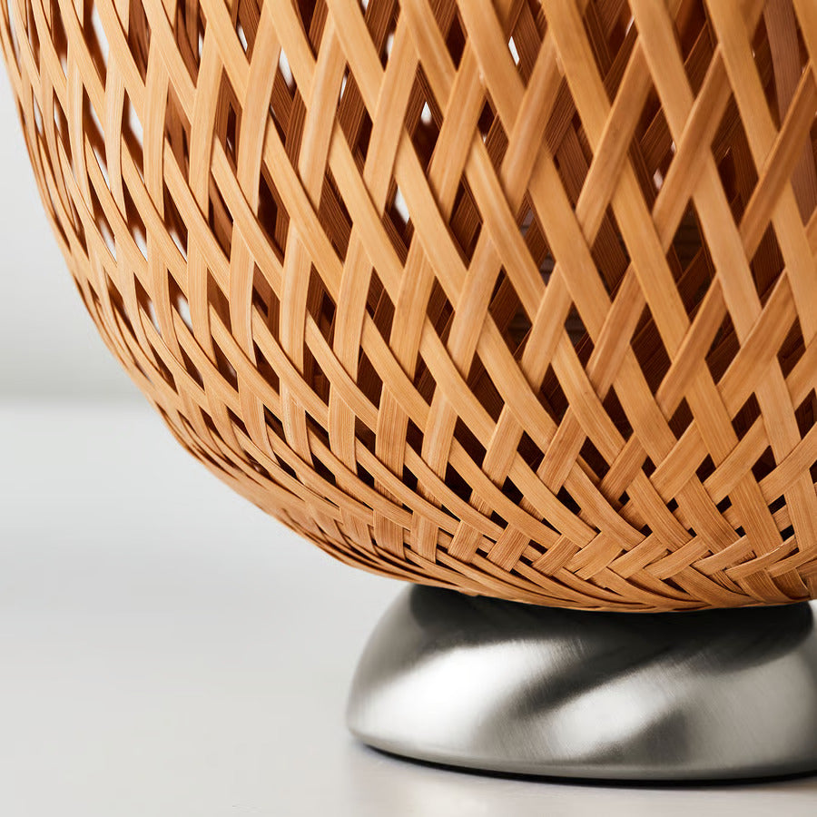 IKEA BÖJA Table lamp, bamboo/handmade