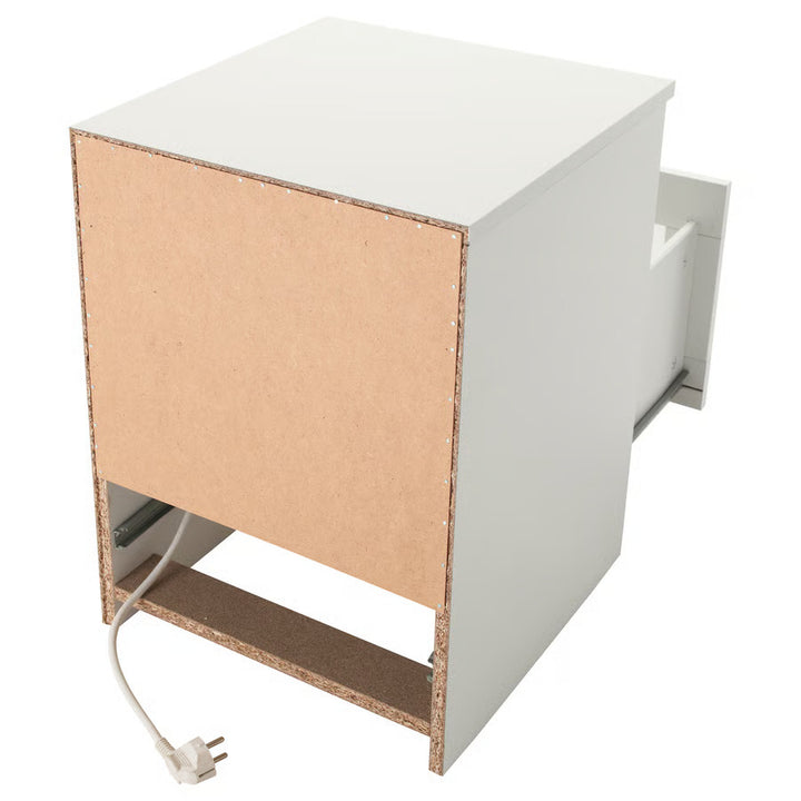 IKEA BRIMNES Nightstand, black, 15 3/8x16 1/8 "