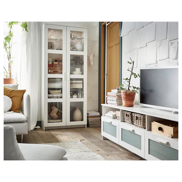 IKEA BRIMNES TV unit, white, 70 7/8x16 1/8x20 7/8 "
