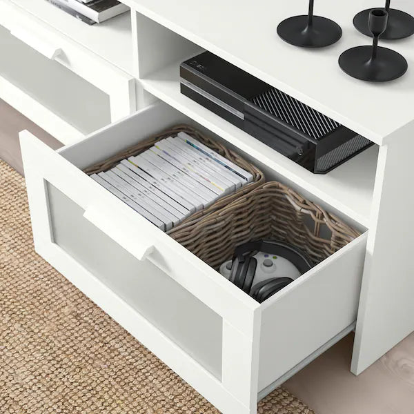 IKEA BRIMNES TV unit, white, 70 7/8x16 1/8x20 7/8 "
