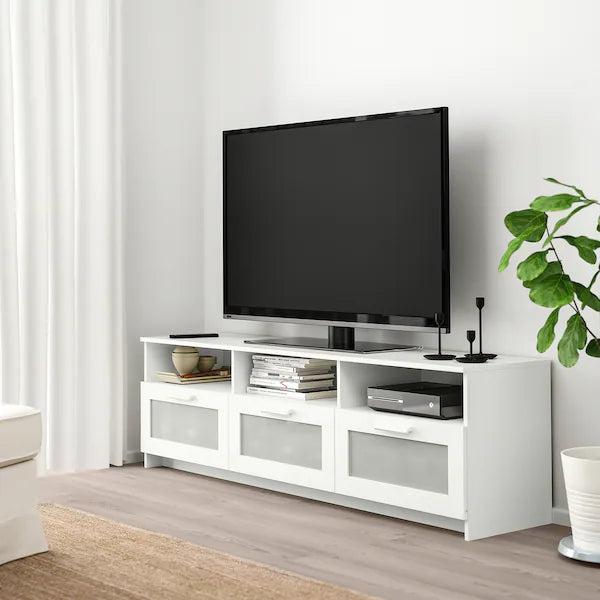 IKEA BRIMNES TV unit, white, 70 7/8x16 1/8x20 7/8 "