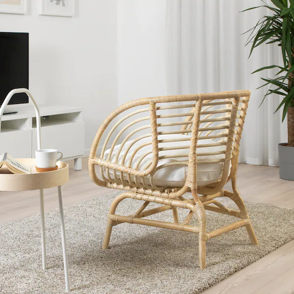 IKEA BUSKBO Armchair, rattan