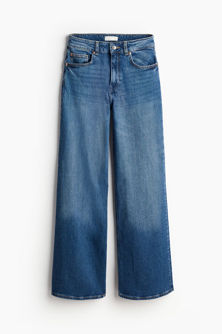 H&M Harper High Rise Wide Leg Jeans