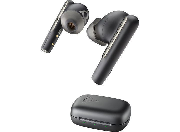 Poly Voyager Free 60 UC Black Earbuds +BT700 USB-C Adapter +Basic Charge Case