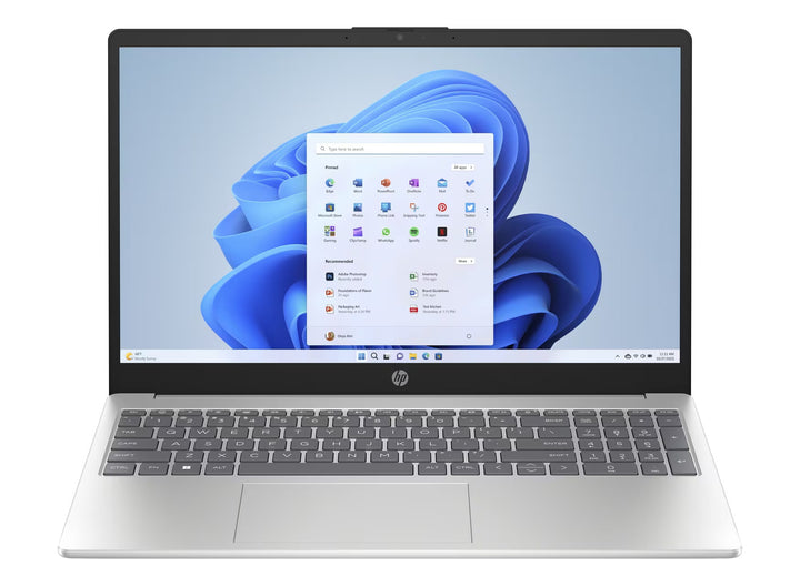 HP 15-fd1004ca Laptop with 12 months Microsoft 365 Personal and dual-mode wireless mouse