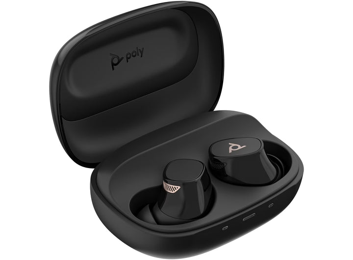 HP Poly Voyager Free 20 Black Earbuds +Basic Charge Case