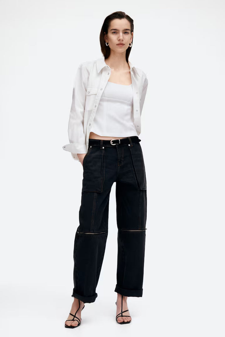 H&M Tapered-Waist Tank Top
