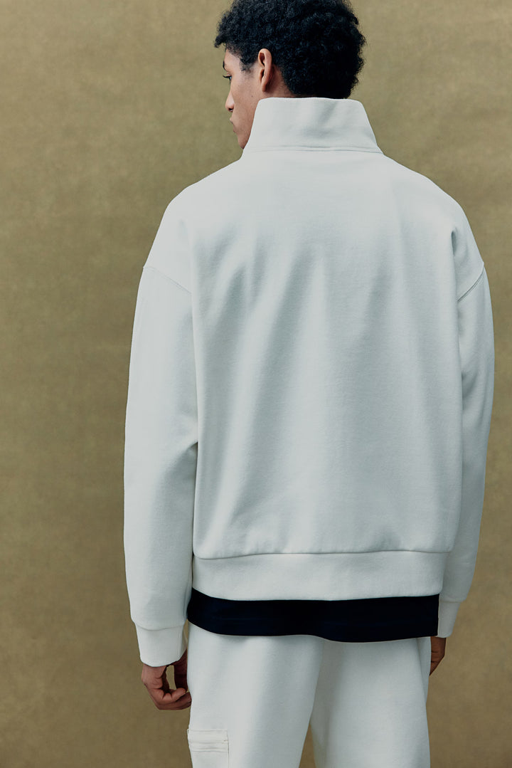 H&M Loose Fit Half-Zip Sweatshirt