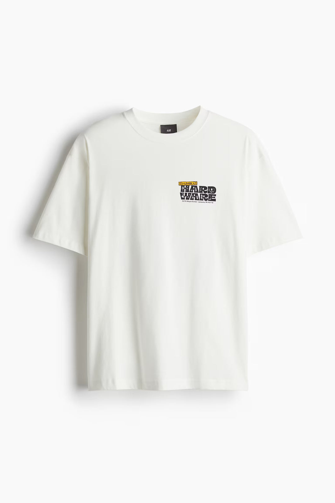 H&M Loose Fit Printed T-shirt
