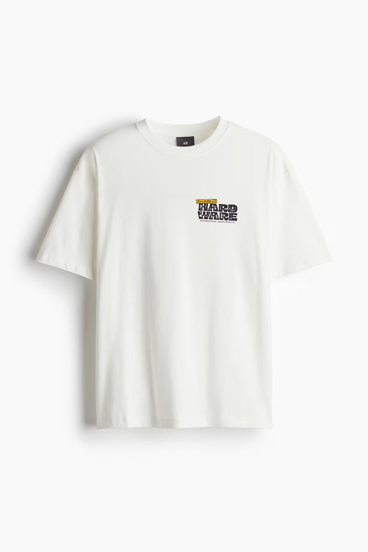 H&M Loose Fit Printed T-shirt