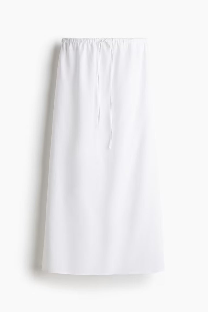 H&M Linen-Blend Skirt
