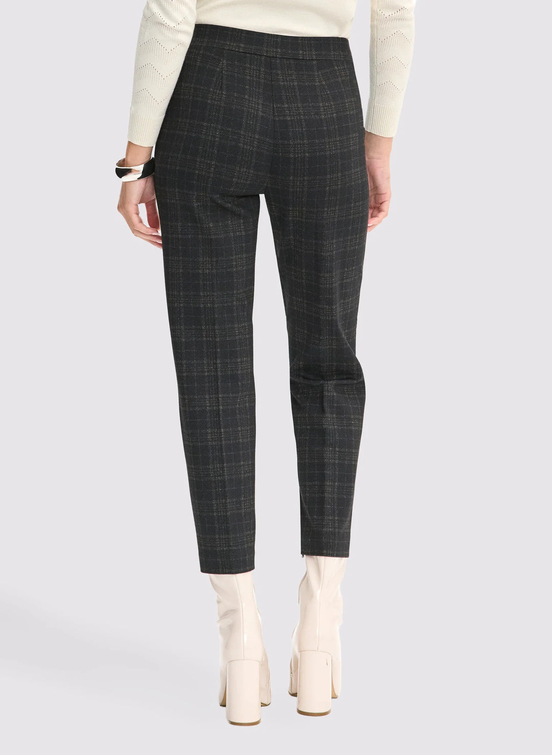 LAURA Sofia Plaid Print Pants - Short