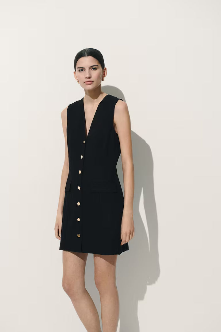 H&M Button-Front Dress