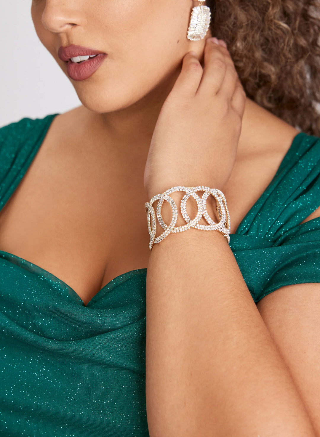 Laura Wide Cuff Bracelet