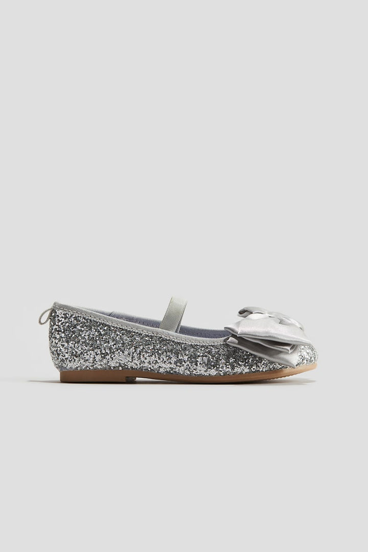 H&M Glittery Ballet Flats