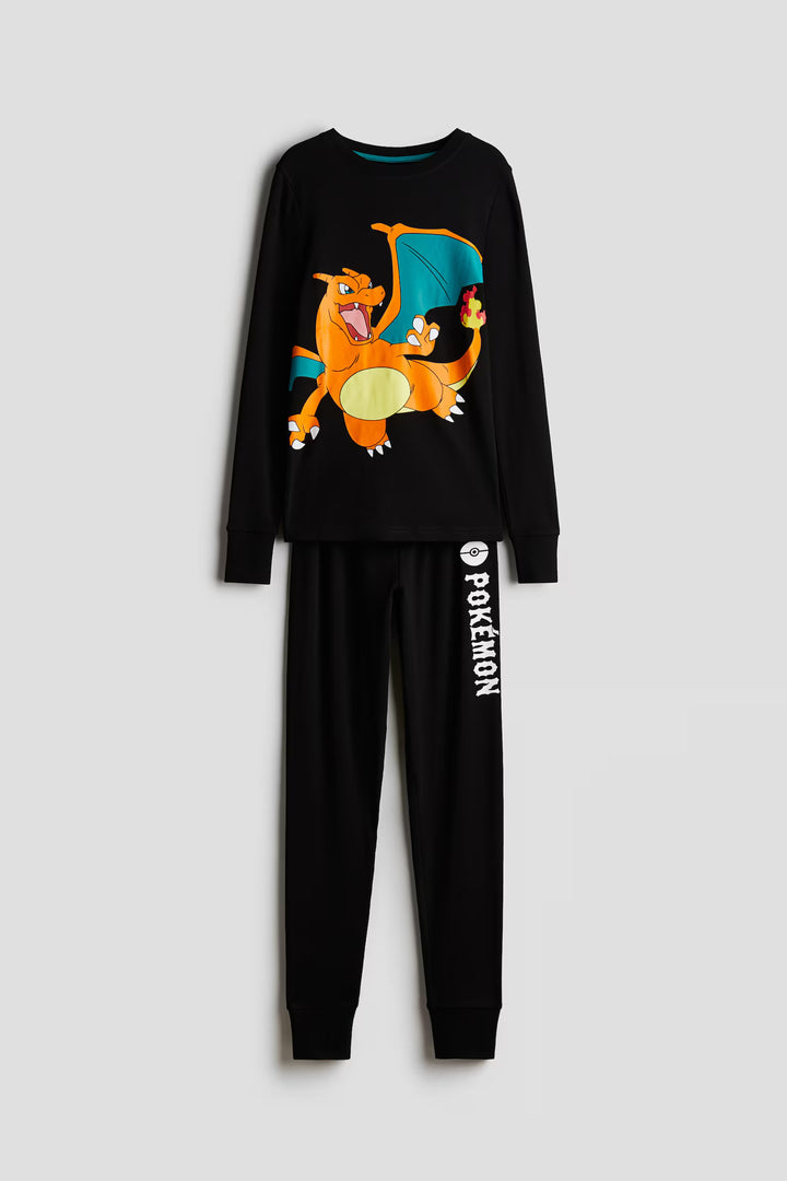 H&M Printed Cotton Pajamas