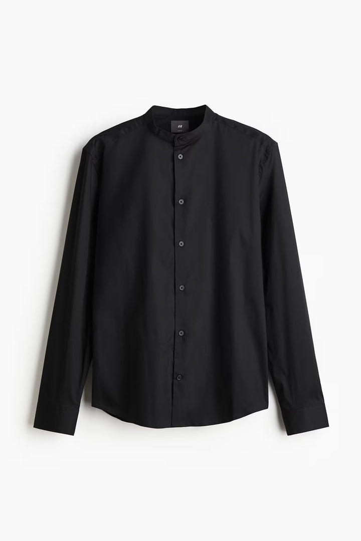 H&M Slim Fit Grandad shirt