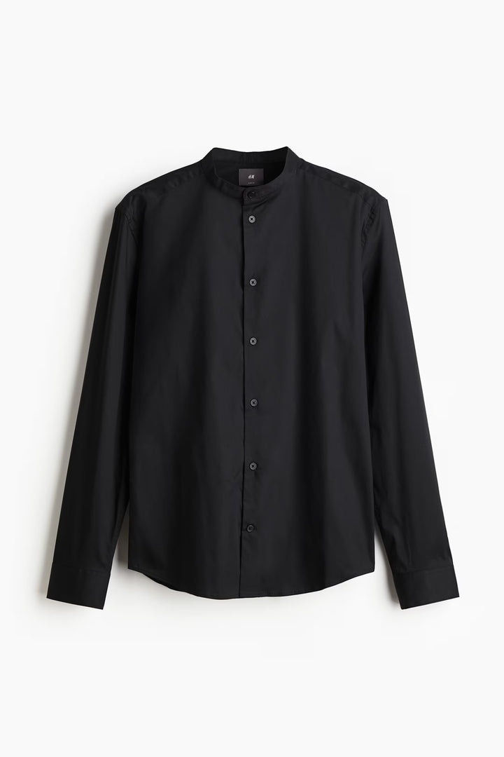 H&M Slim Fit Grandad shirt