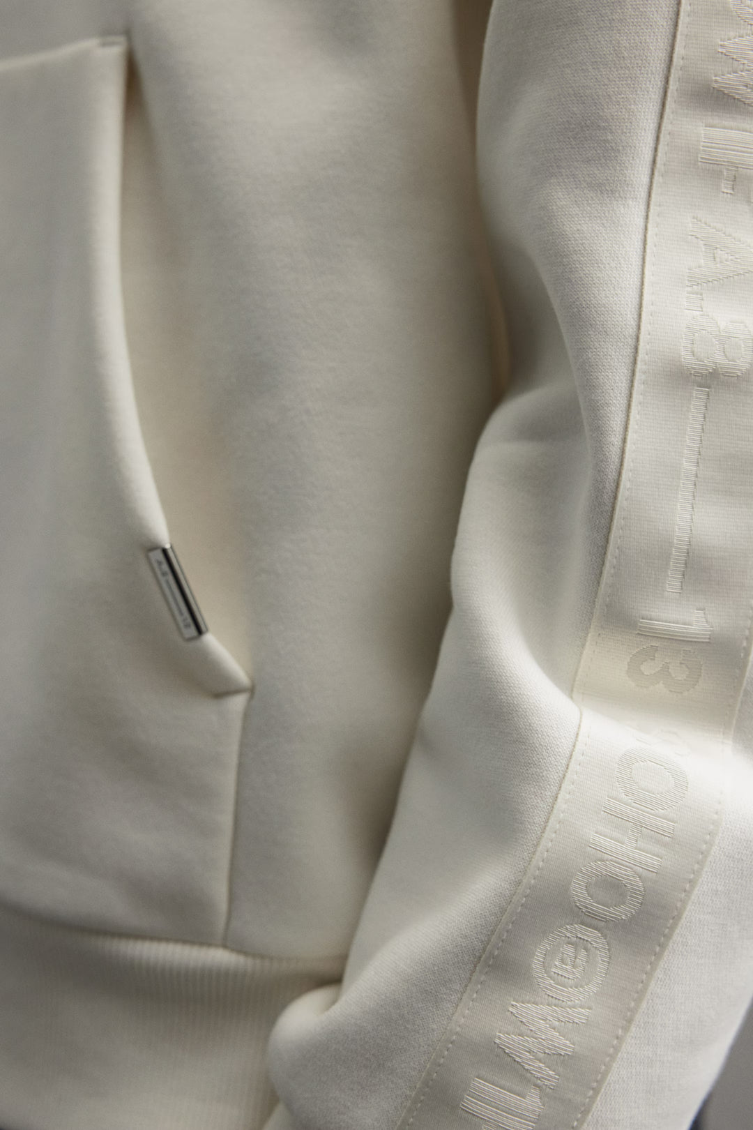 H&M Loose Fit Hoodie with Side Stripes