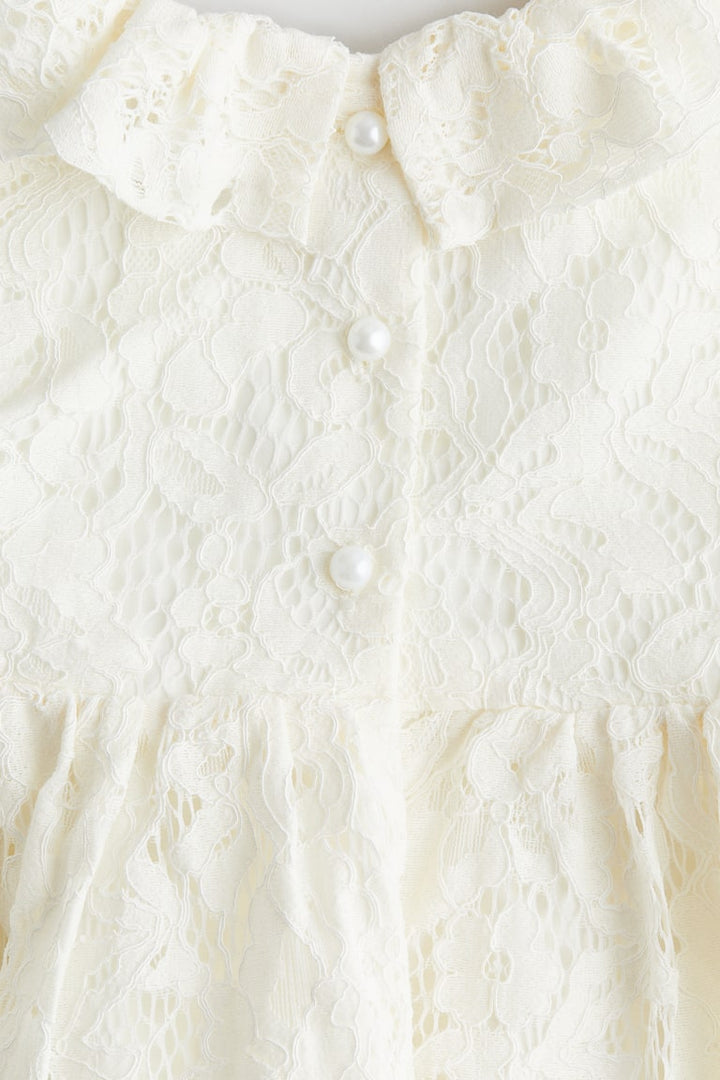 H&M Ruffle-collared Dress