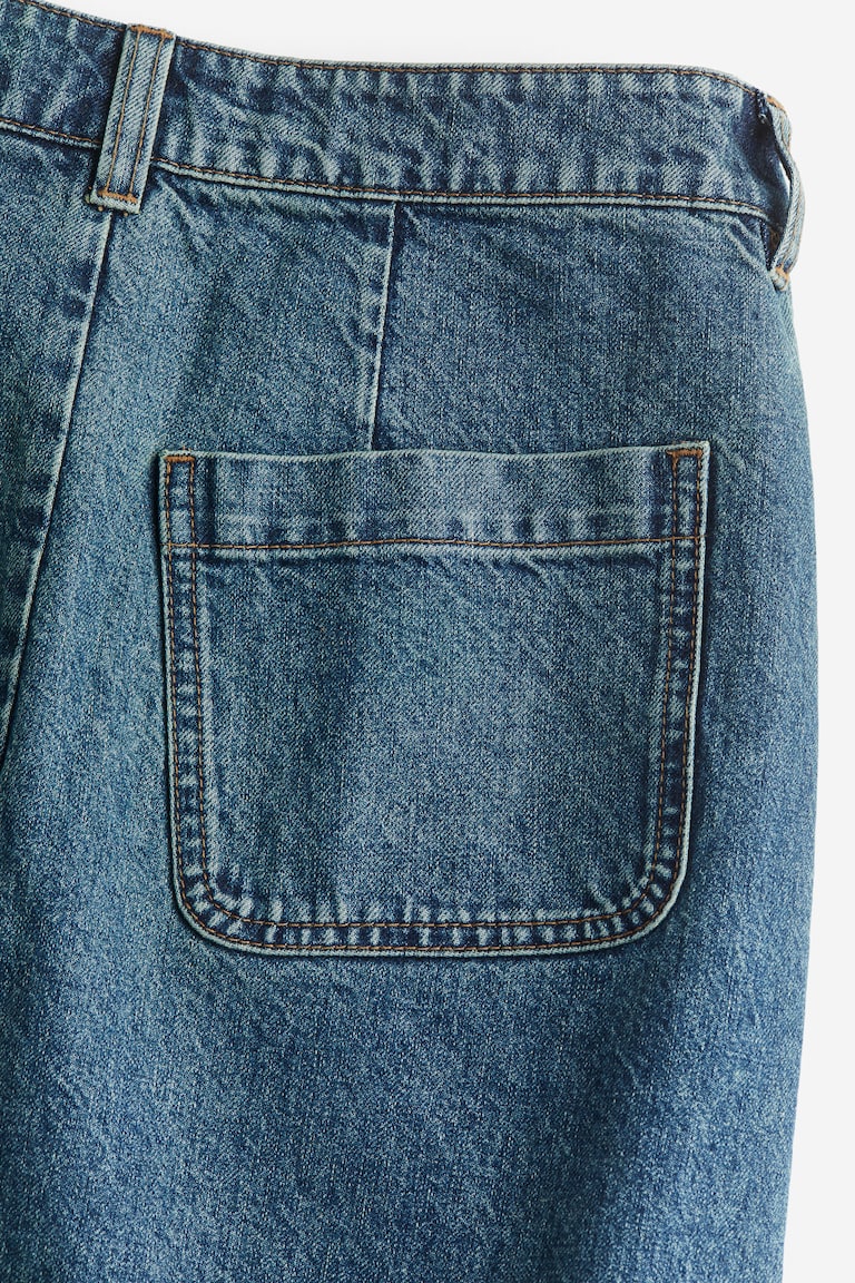 H&M Denim Cargo Skirt