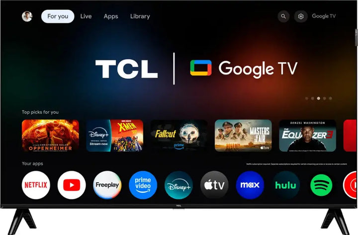 TCL - 32" Class Q3K Series 1080P FHD QLED Smart TV with Google TV (2025)