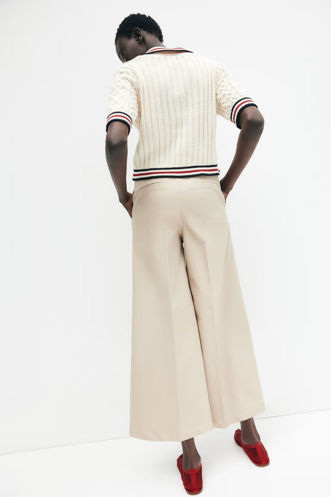 H&M Culottes with Waist Darts