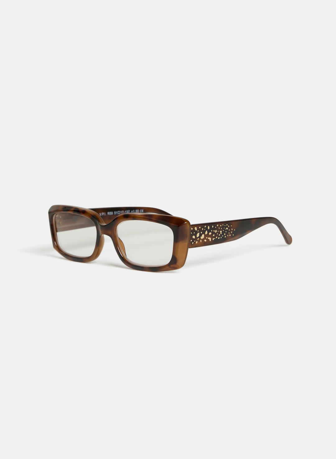 Laura Rectangular Tortoiseshell Glasses