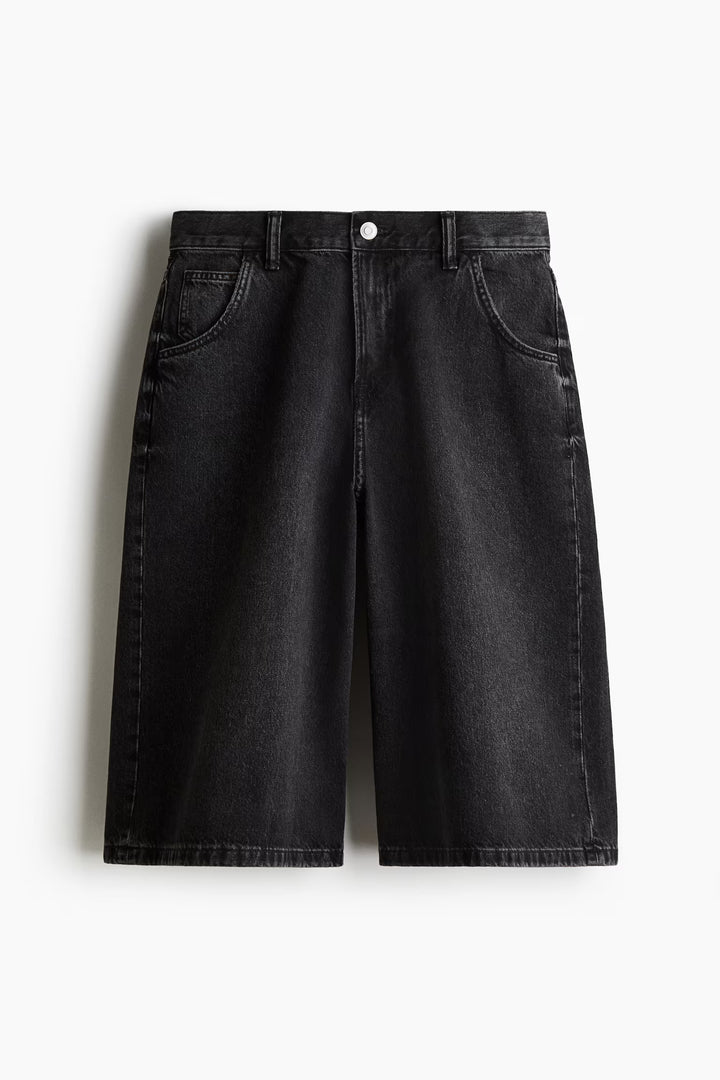 H&M Super-Baggy Denim Shorts