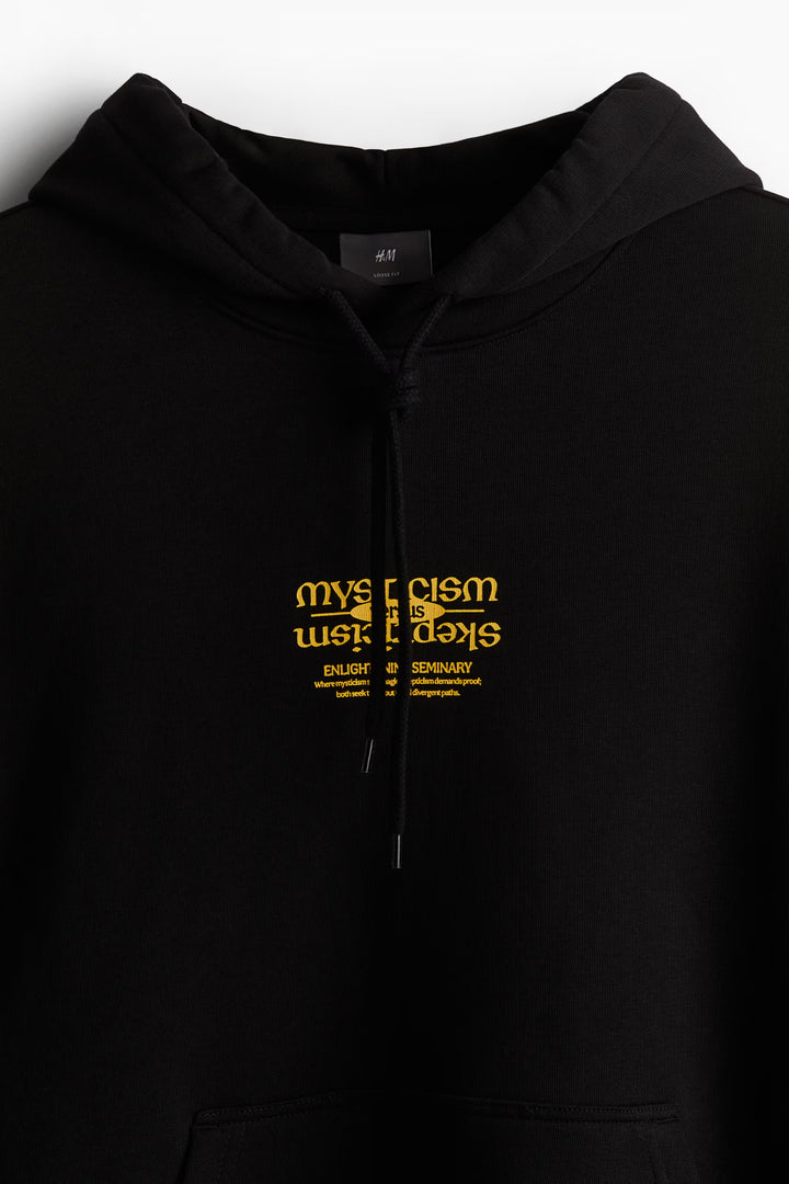 H&M Loose Fit Printed Hoodie