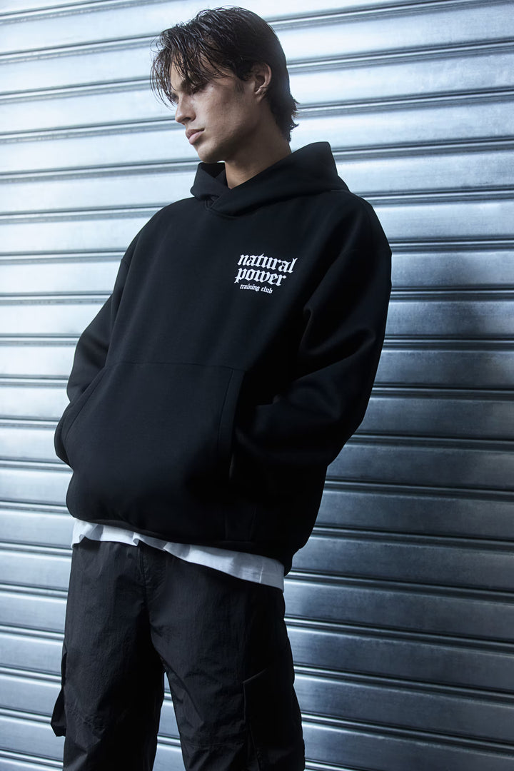 H&M Loose-Fit Sports Hoodie with DryMove™