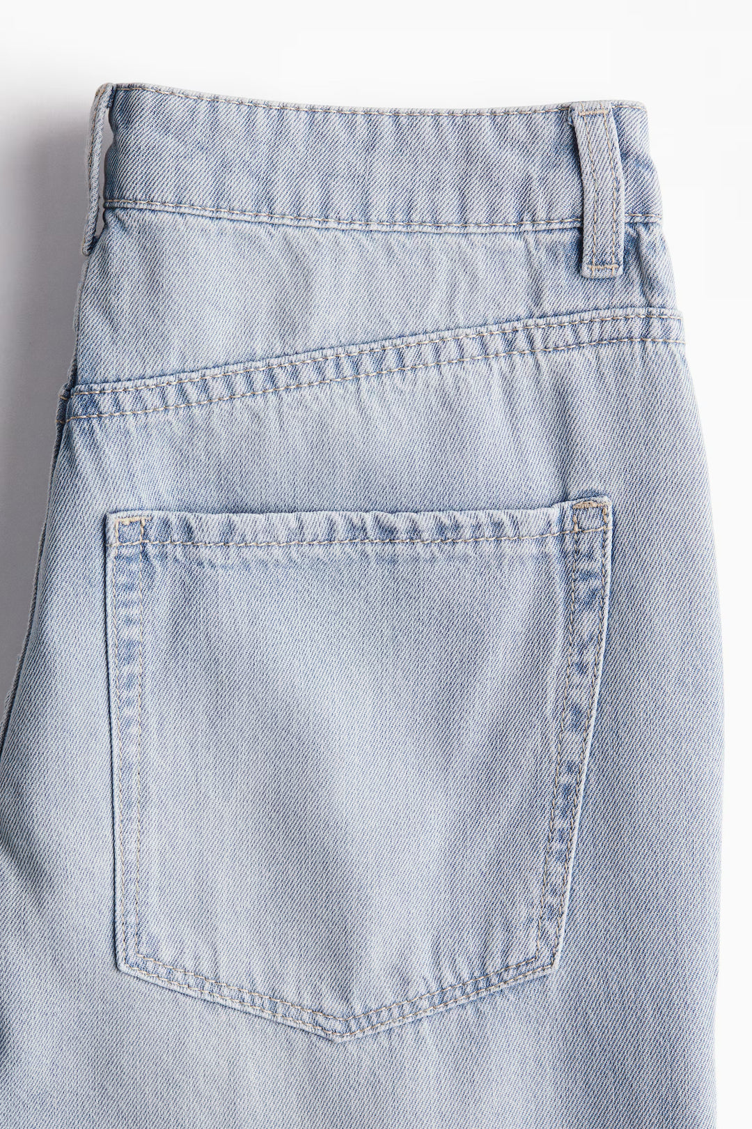 H&M Feather Soft Flared Ultra High Jeans