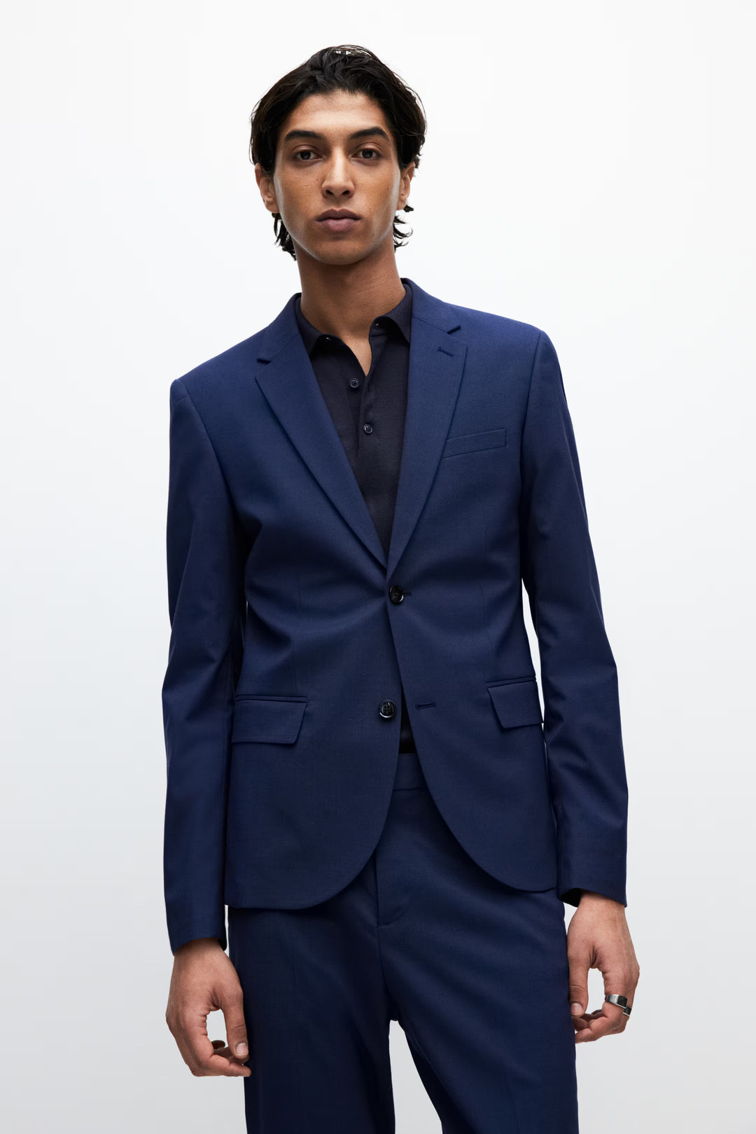 H&M Skinny Fit Single-Breasted Jacket