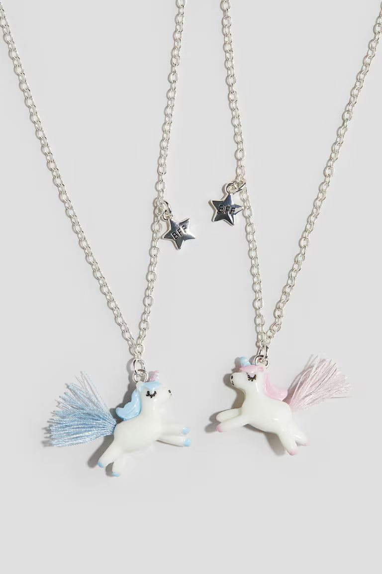 H&M 2-Pack Friendship Necklaces