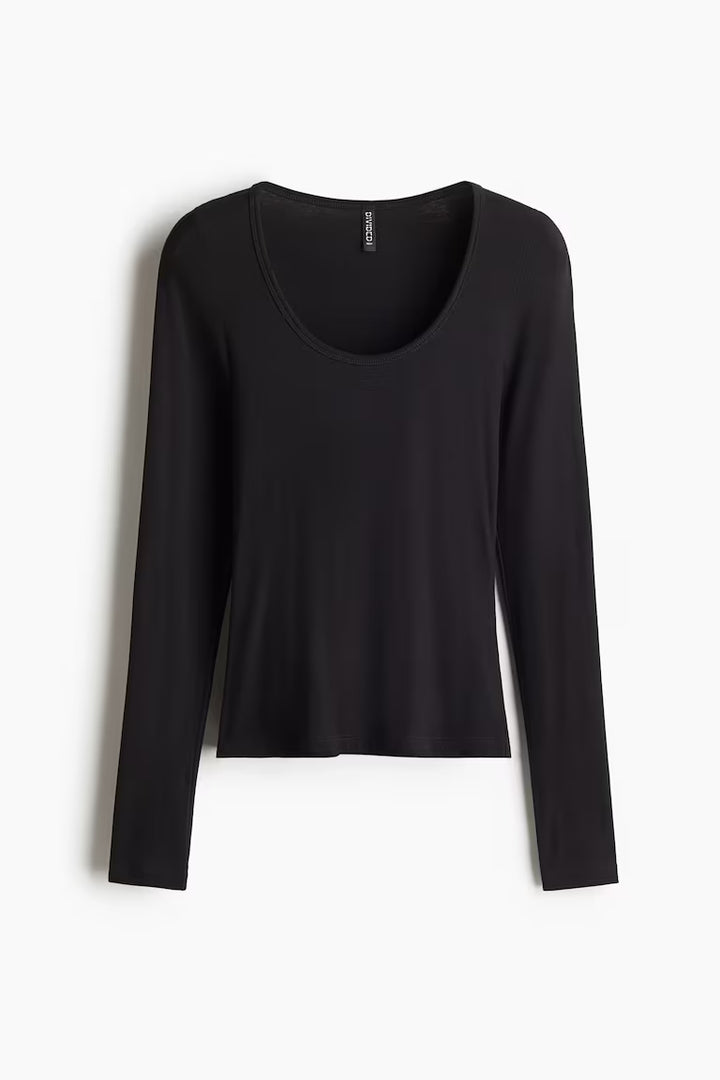 H&M RIBBED TOP