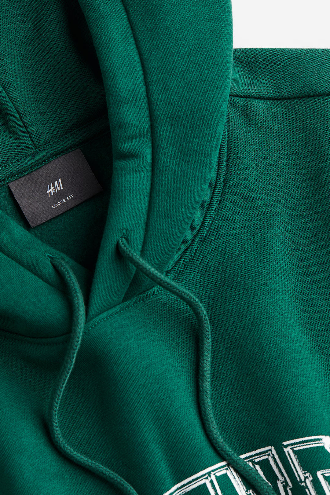 H&M Loose Fit Printed Hoodie