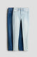 Blue denim wash