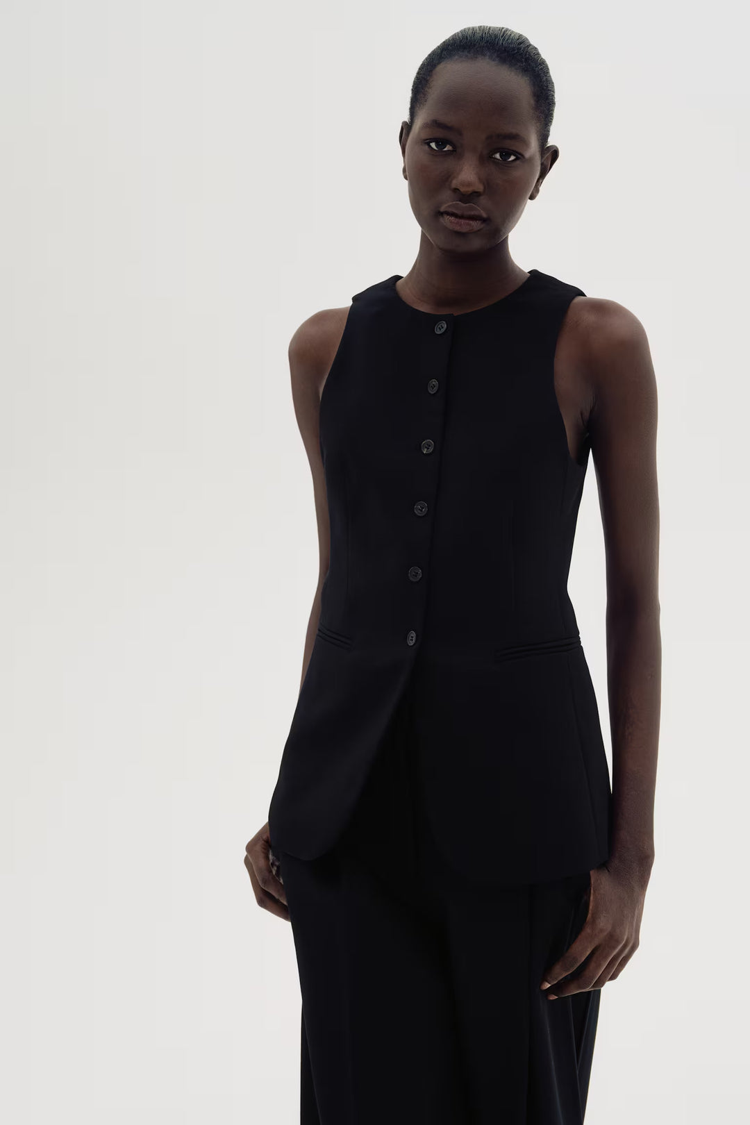 H&M Long Suit Vest