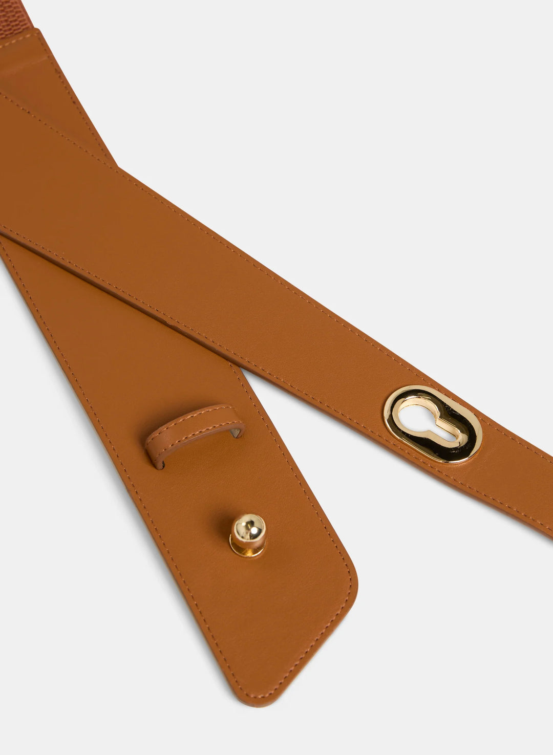 Laura Asymmetric Elastic Belt - Plus