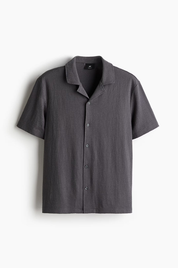 H&M Regular-Fit Jersey Resort Shirt