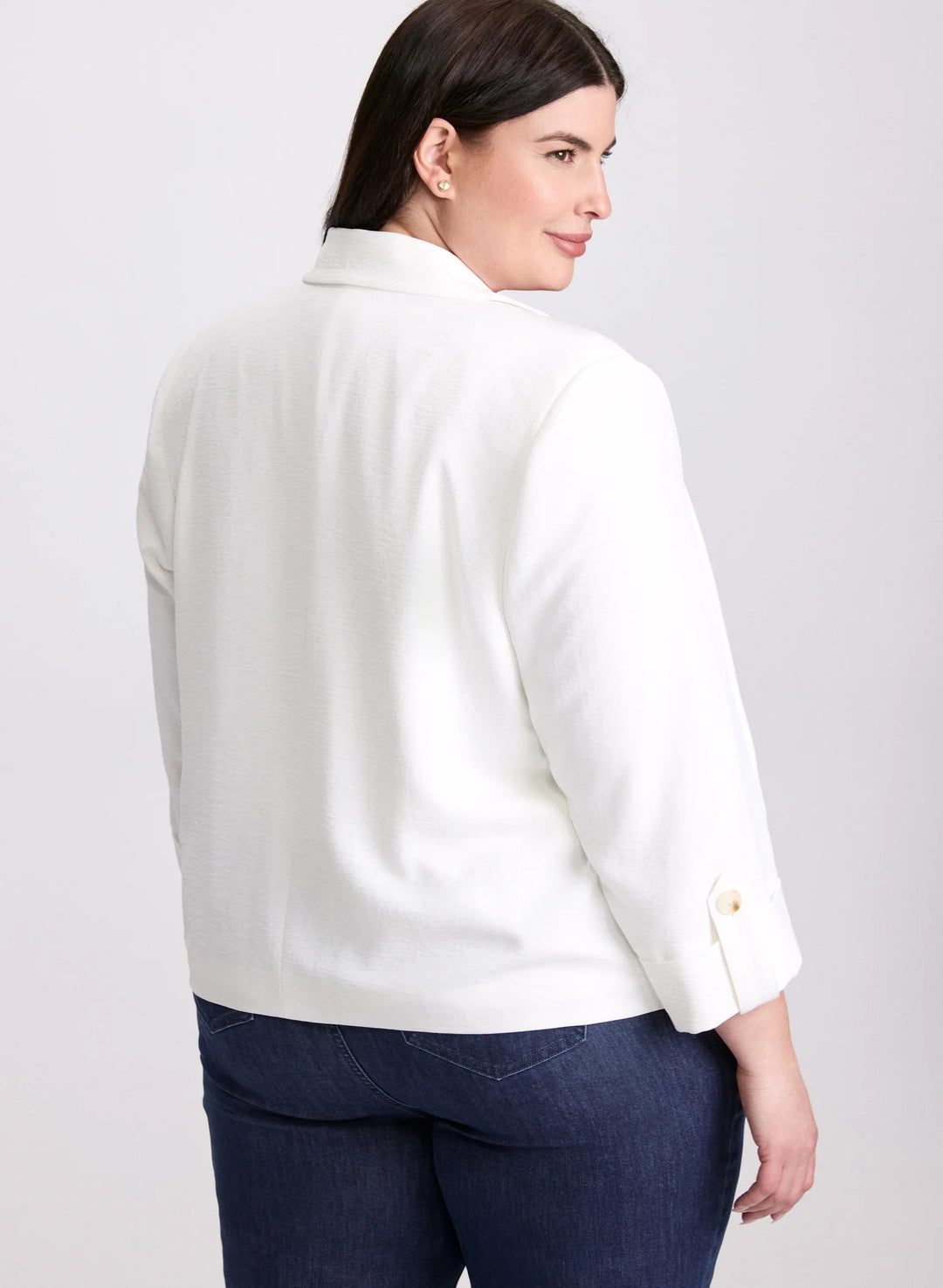LAURA Open Crinkle Jacket