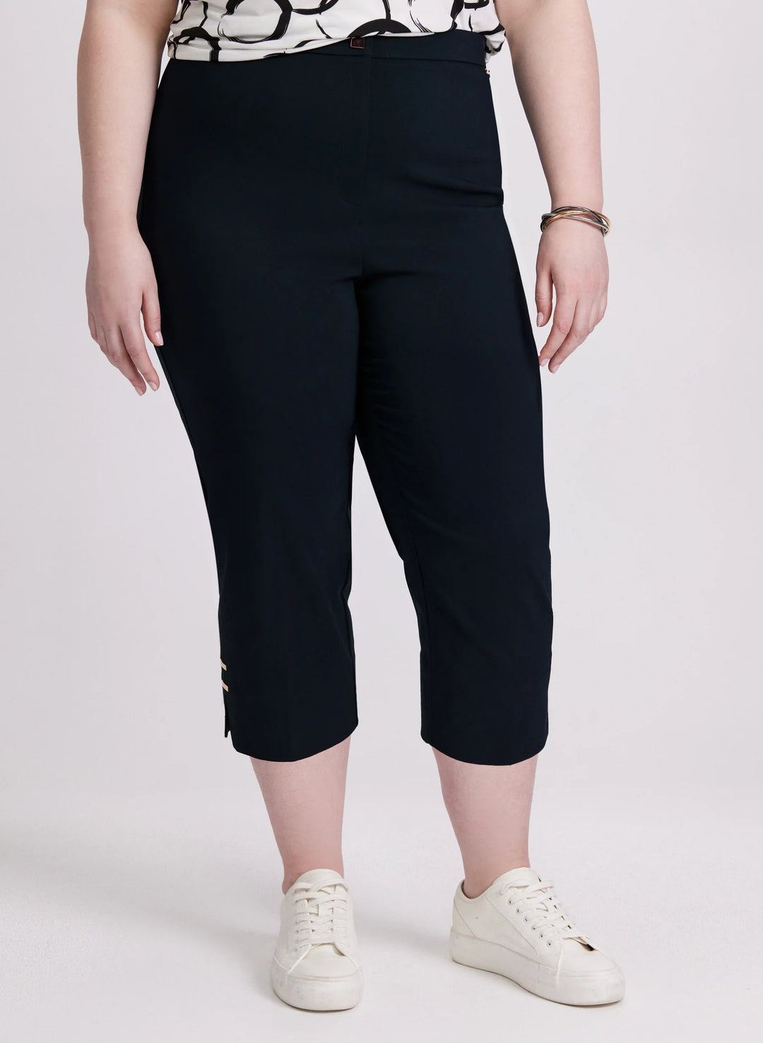 LAURA High-Rise Bengaline Capris