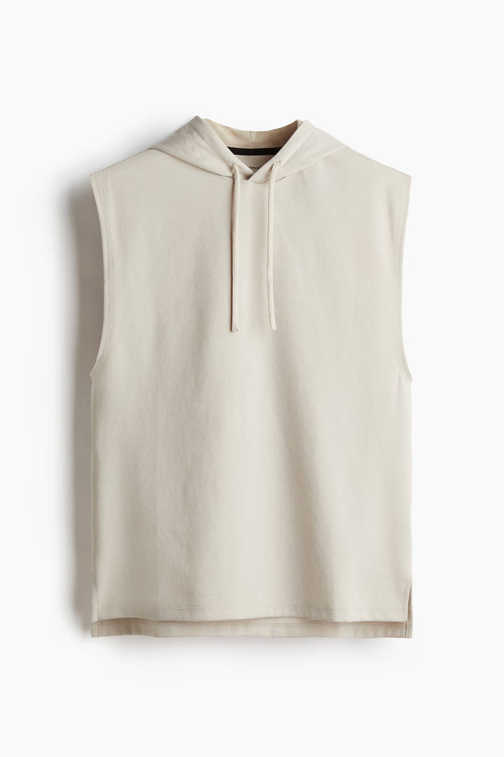 H&M Regular Fit Sleeveless Sports Hoodie in DryMove™
