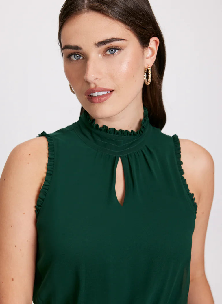 LAURA Keyhole Detail Sleeveless Jumpsuit