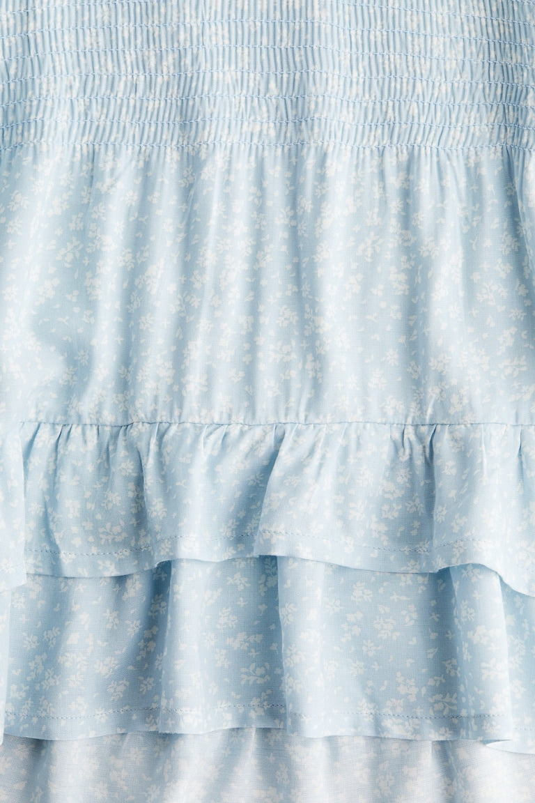 H&M Smocked-Detail Dress