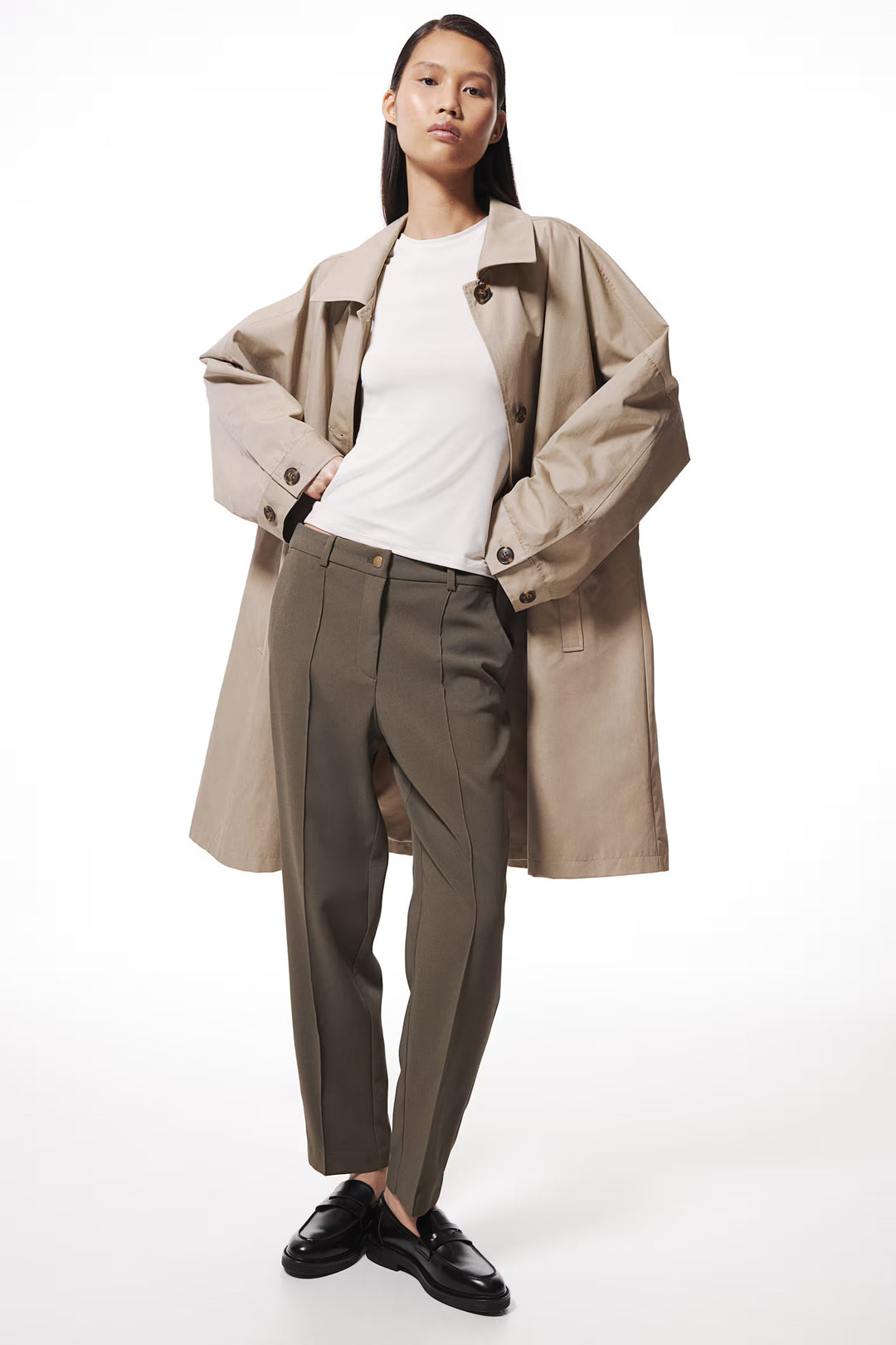 H&M Tapered Dress Pants