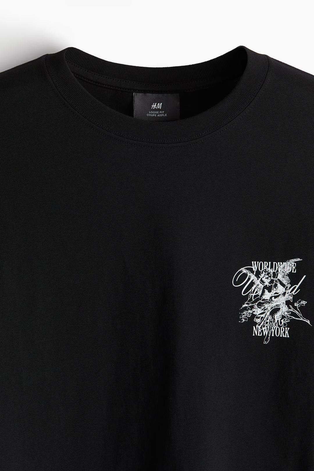 H&M Loose Fit Printed T-shirt