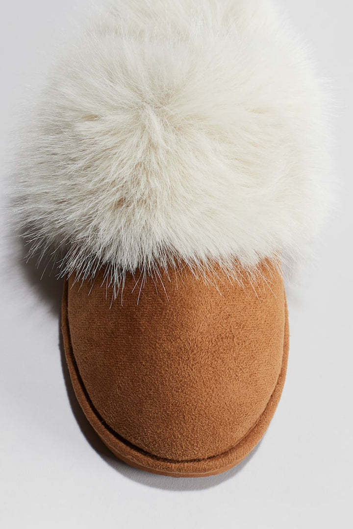 H&M Fluffy-Lined Slippers