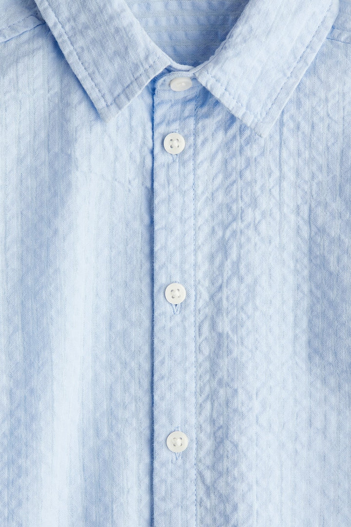 H&M Cotton Seersucker Shirt